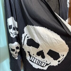 Black and White Skull Print jacket.